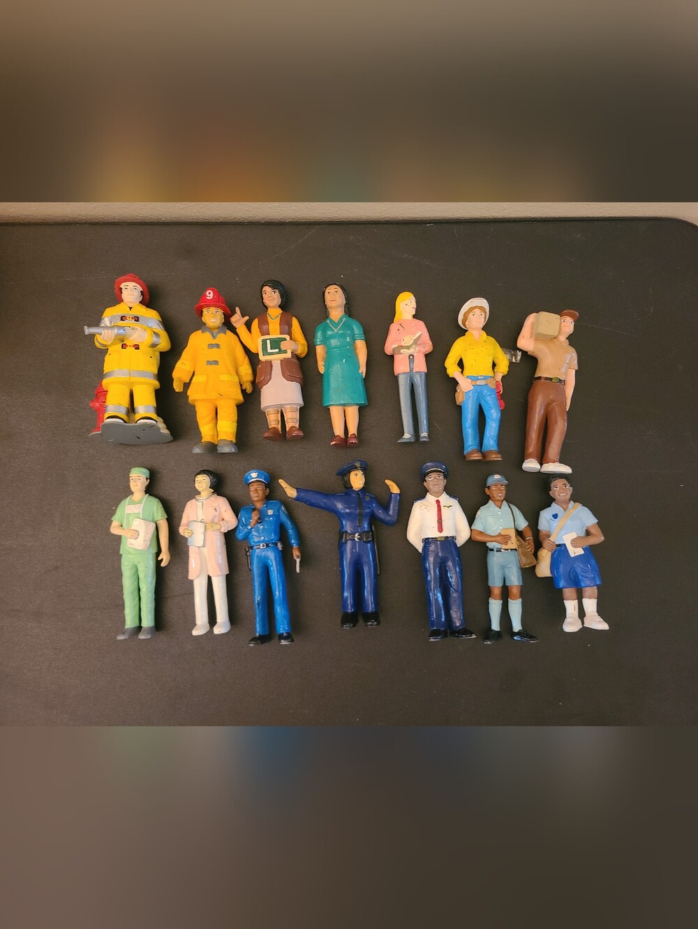 Vintage Lakeshore Learning Community People Career Figures Lot, Pre-owned